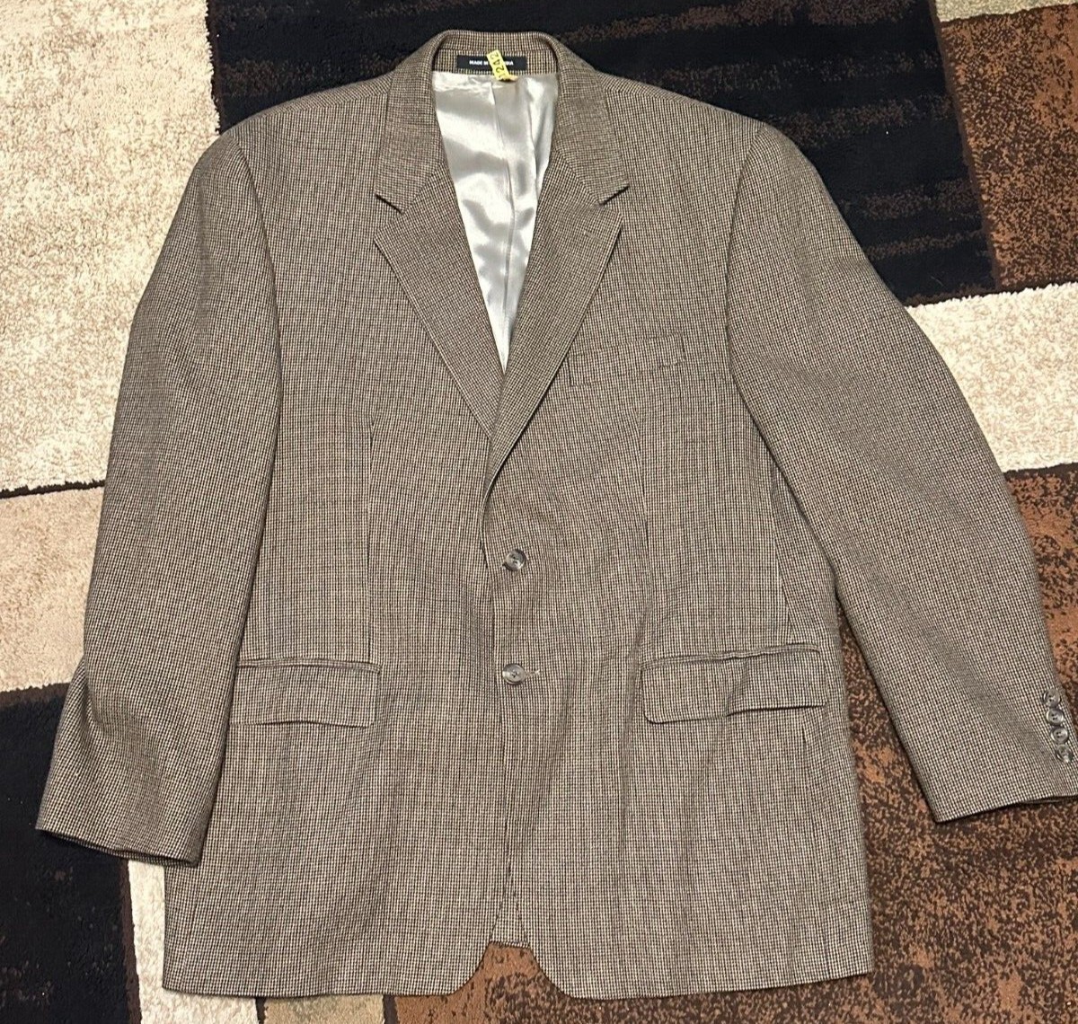 Lauren Ralph Lauren Mens Pure Wool 2Button Blazer Made In Colombia (size 46)   