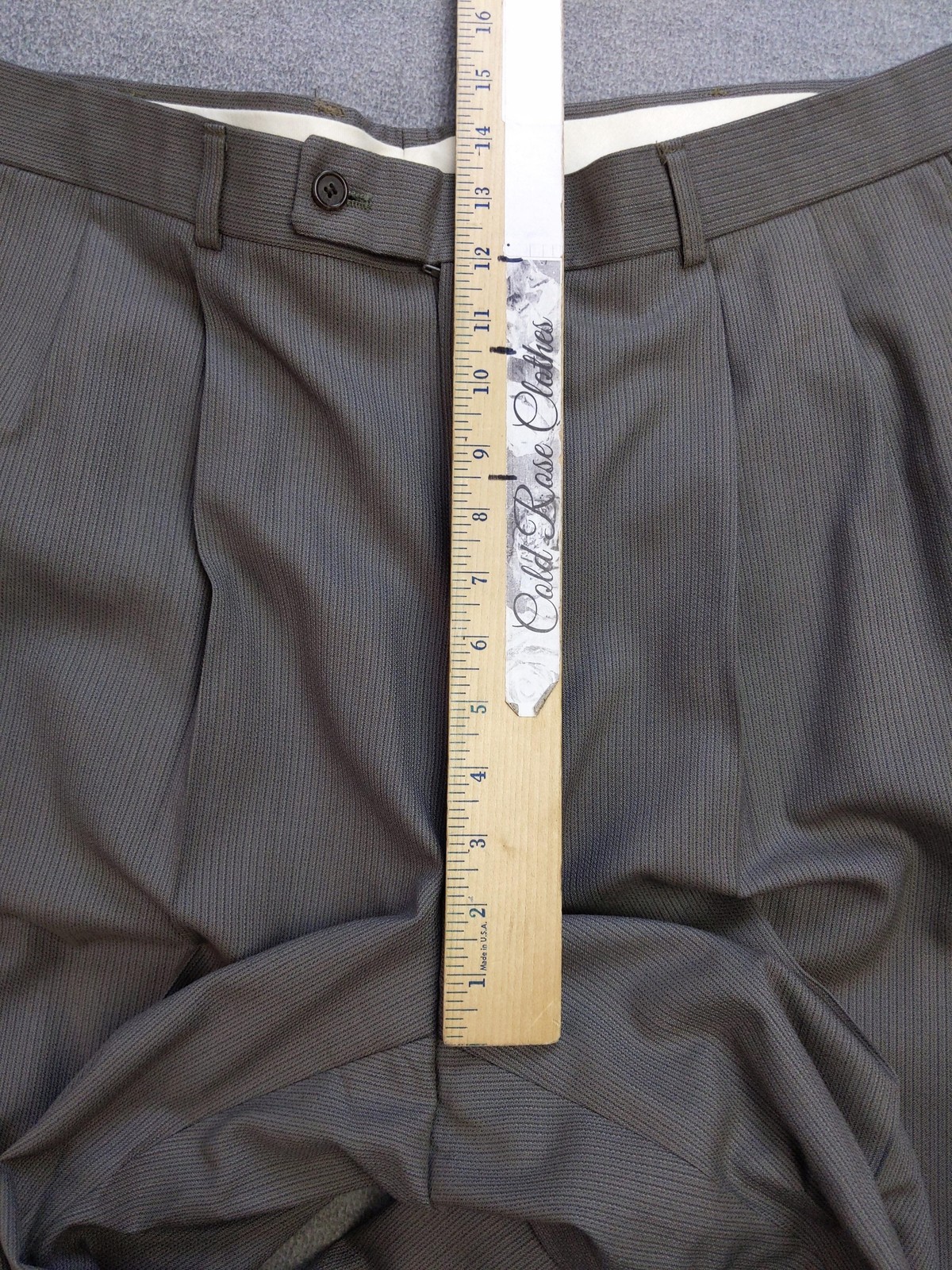 Petrocelli Suit Mens XL44 Gray 100% Wool Two Piece Blazer Pants Classic USA