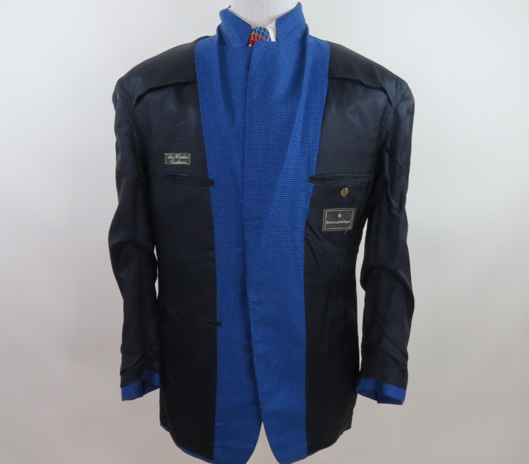Ermenegildo Zegna Pure Cashmere Italian Sport Coat Mens Blue Blazer Jacket 42 R