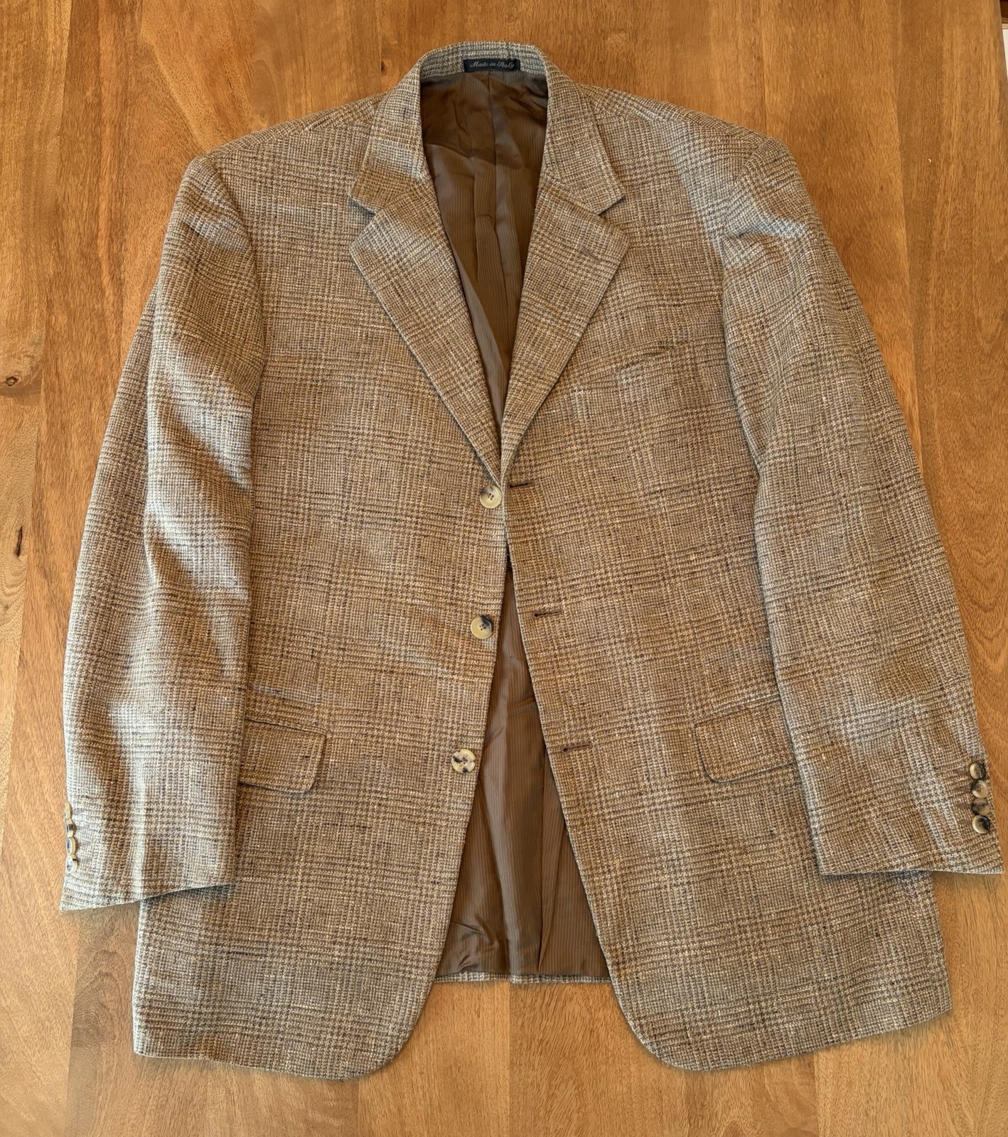 Pal Zileri TALLIA DELFINO Wool Silk Cashmere Sport Coat Made in Italy 56 44L US