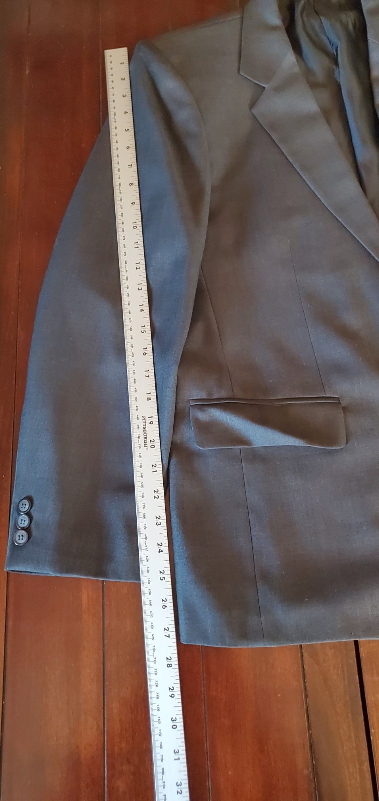 Alan Italy Custom Tailored Wool and Cashmere Blend 2 Pc. Suit Excellent