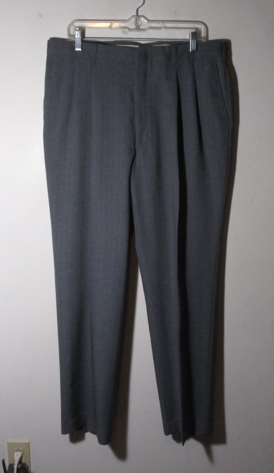 REED ST. JAMES Vintage Gray 2 Pc Suit Men’s Size 42 Long, 36X32